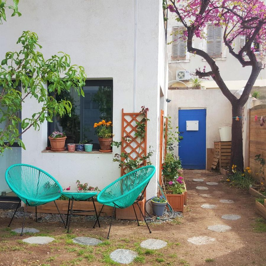 Little House With A Large Roof Garden In The City Center Marseille Eksteriør billede